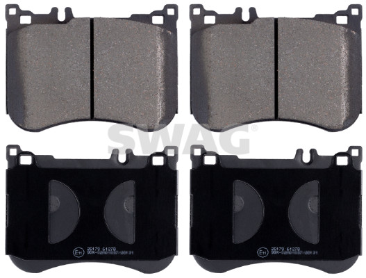 set placute frana,frana disc 33 10 7619 SWAG